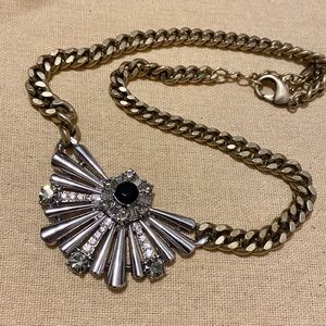 Deco Fanfare Pendant Necklace